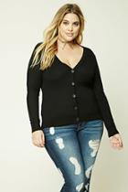 Forever21 Plus Size Button-front Cardigan
