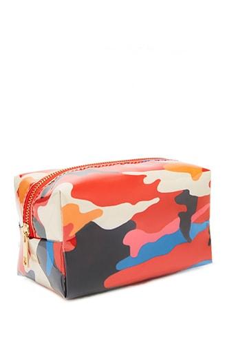 Forever21 Camo Print Makeup Bag
