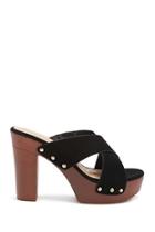Forever21 Wooden Block Mules
