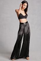 Forever21 Endless Rose Satin Gaucho Pants