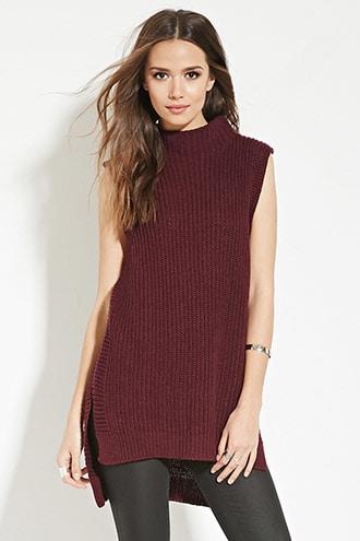 Forever21 Contemporary Sweater Knit Tunic
