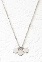 Forever21 Hexagon Charm Necklace