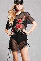 Forever21 Mesh T-shirt Dress
