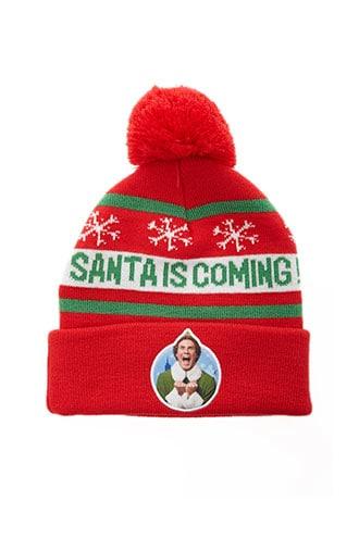 Forever21 Graphic Santa Beanie