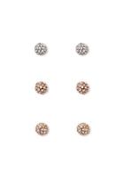 Forever21 Half-dome Stud Earring Set