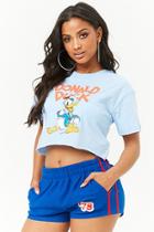 Forever21 Stripe-trim Jacquard Knit Shorts