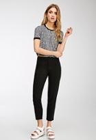 Forever21 Stitched-crease Pants