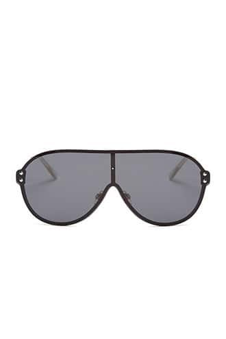 Forever21 Rounded Shield Sunglasses