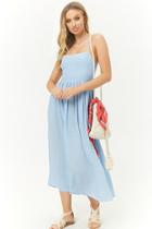Forever21 Billowy Lace-up Maxi Dress