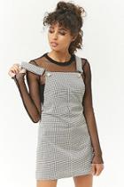Forever21 Houndstooth Overall Dress