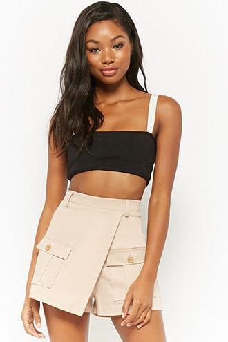 Forever21 Cargo Mini Skort