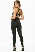 Forever21 Strappy Stretch-knit Jumpsuit