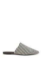 Forever21 Ribbed Striped Mules