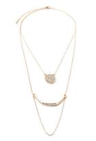 Forever21 Layered Charm Necklace