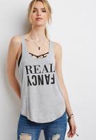Forever21 Real Fancy Heathered Tank