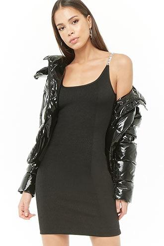 Forever21 Kikiriki Chain-strap Bodycon Dress