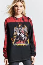 Forever21 Def Leppard Tie-dye Band Tee