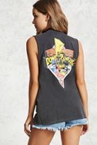Forever21 Power Rangers Graphic Muscle Tee
