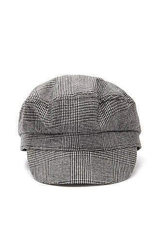 Forever21 Plaid Cabby Hat