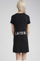 Forever21 Laters Graphic T-shirt Dress