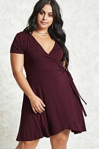 Forever21 Plus Size Tulip Skater Dress