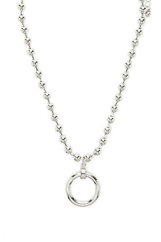 Forever21 Beaded O-ring Necklace
