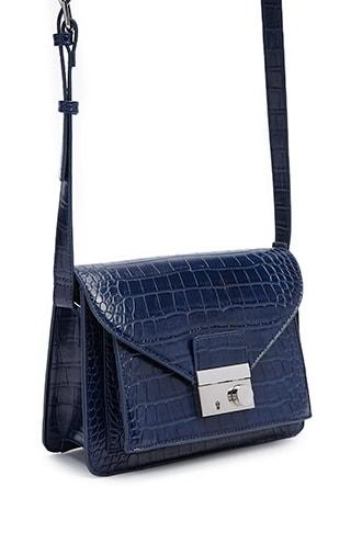 Forever21 Faux Croc Crossbody