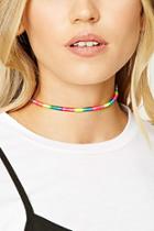 Forever21 Rainbow Collar Necklace