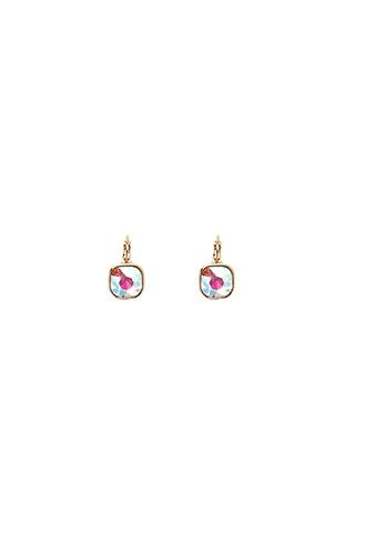 Forever21 Gold Rhinestone Studs