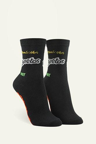 Forever21 Cheetos Crew Socks