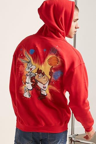 Forever21 Space Jam Graphic Hoodie