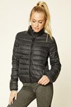 Forever21 Women's  Active Get Moving Puffer Jacket