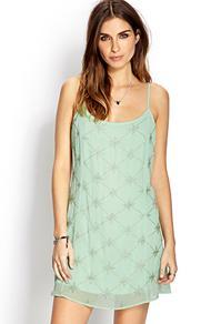 Forever21 Dazzling Beaded Shift Dress