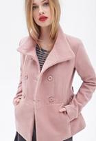 Forever21 Classic Double-breasted Coat