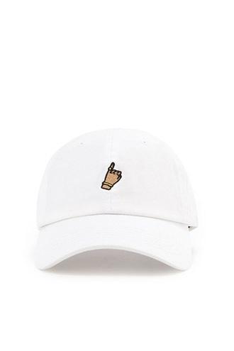 21 Men White Any Memes Pinky Up Cap