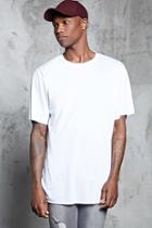 Forever21 Raw-cut Hem Tee