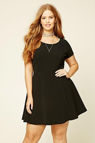 Forever21 Plus Women's  Plus Size Mini Dress