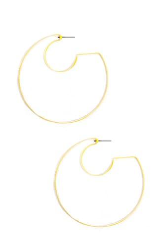 Forever21 Translucent Hoop Earrings