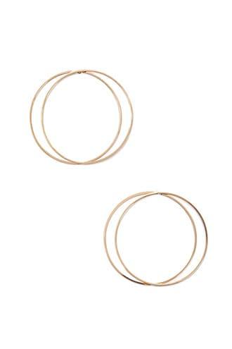 Forever21 Intersecting-hoop Hoops
