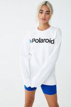 Forever21 Fleece Polaroid Graphic Sweatshirt
