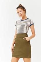Forever21 Woven Pull-ring Skirt