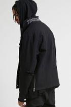 Forever21 Trust The Son Frayed Hem Jacket