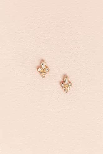 Forever21 Faux Pearl & Crystal Earring Set