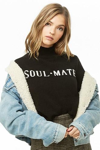 Forever21 Soul Mate Brushed Knit Sweater