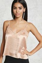 Forever21 Lace Satin Cami