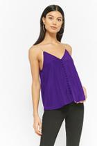 Forever21 Loop-button Front Cami