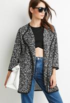 Forever21 Crinkled Abstract Splatter Jacket