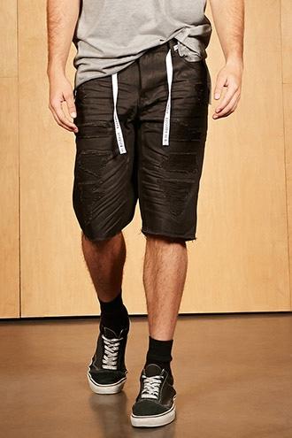 Forever21 Jordan Craig Distressed Shorts