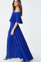 Forever21 Accordion Pleat Maxi Dress