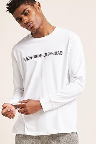 Forever21 The World Is Mad Graphic Tee